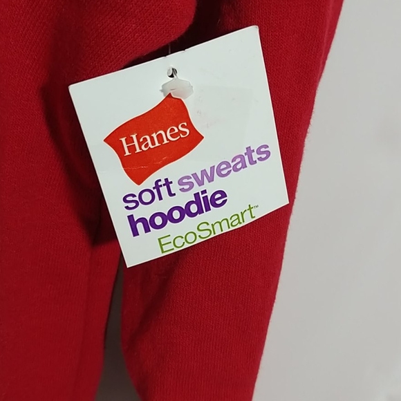 Girls Pullover Hoodie Red Size Small 6/6X - Picture 9 of 10